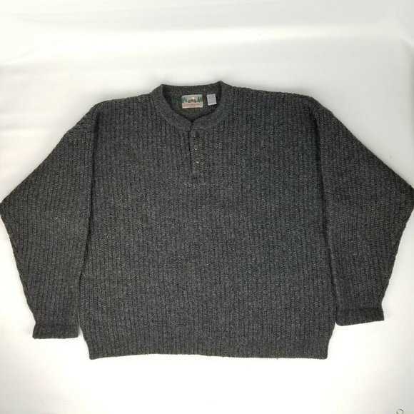 EMS Eastern Mountain Sports Mens Sweater Wool XL - Picture 2 of 5